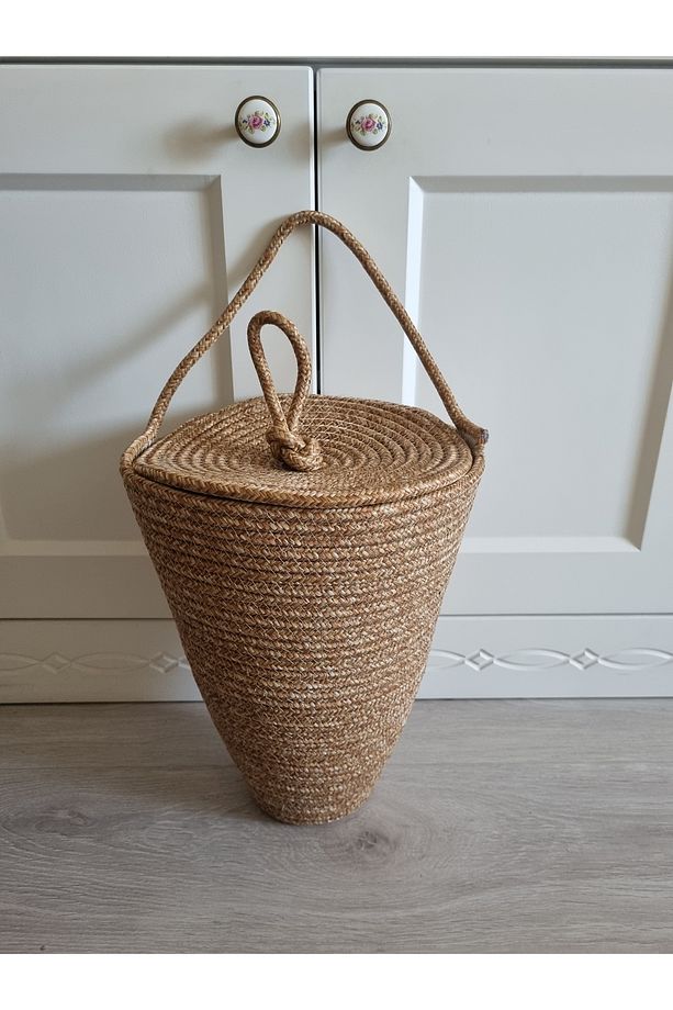 Poşetlik Dekoratif Kapaklı Poşet Organizeri 30x20 Cm - 2