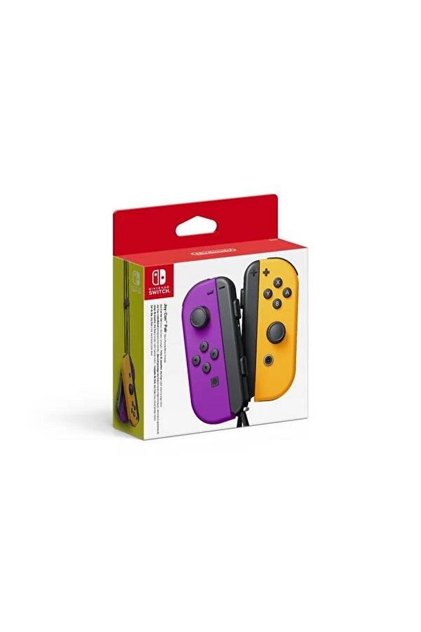 Switch Joy-con Controller Turuncu-mor - 2