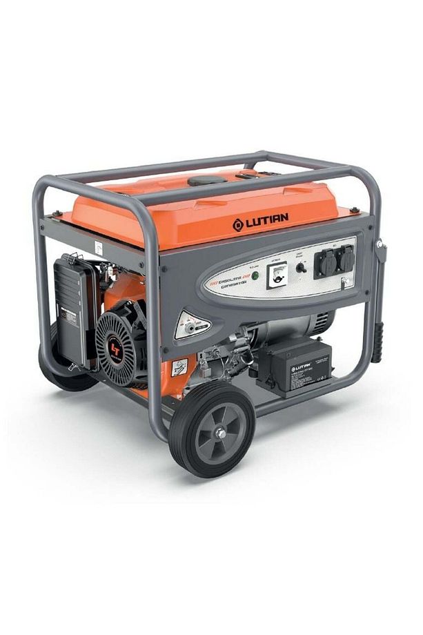 LUTİAN LT6500EN-4 Benzinli 5.5 kW Taşınabilir Portatif Kamp Çadır Karavan Jeneratörü 220 Volt - 1