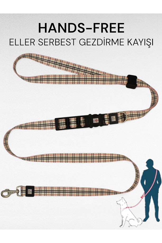 Hands-Free Eller Serbest Gezdirme Kayışı- Köpek Gezdirme Kayışı - Eller Serbest- Köpek Gezdirme İpi - 1