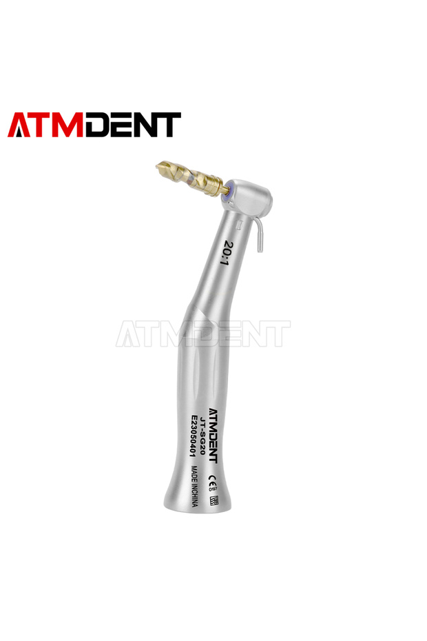 sg20 Dental 20:1 Implant Contra Angle Slow Low Speed Handpiece Fit for E Type Dental Implant Microm