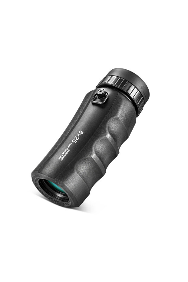 8X25 Black Powerful Mini 8X25 10X25 Small Monocular Telescope HD IPX7 Waterproof SMC Coated Outdoor