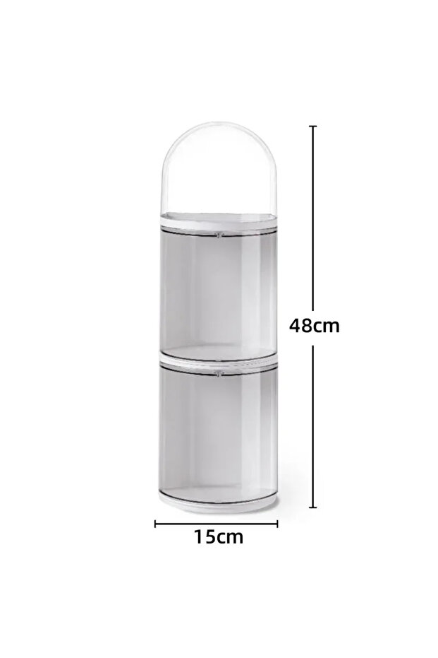 L-3 layer Transparent Blind Box Display Case Dustproof Wall Showcase for Collection Figures Containe - 1