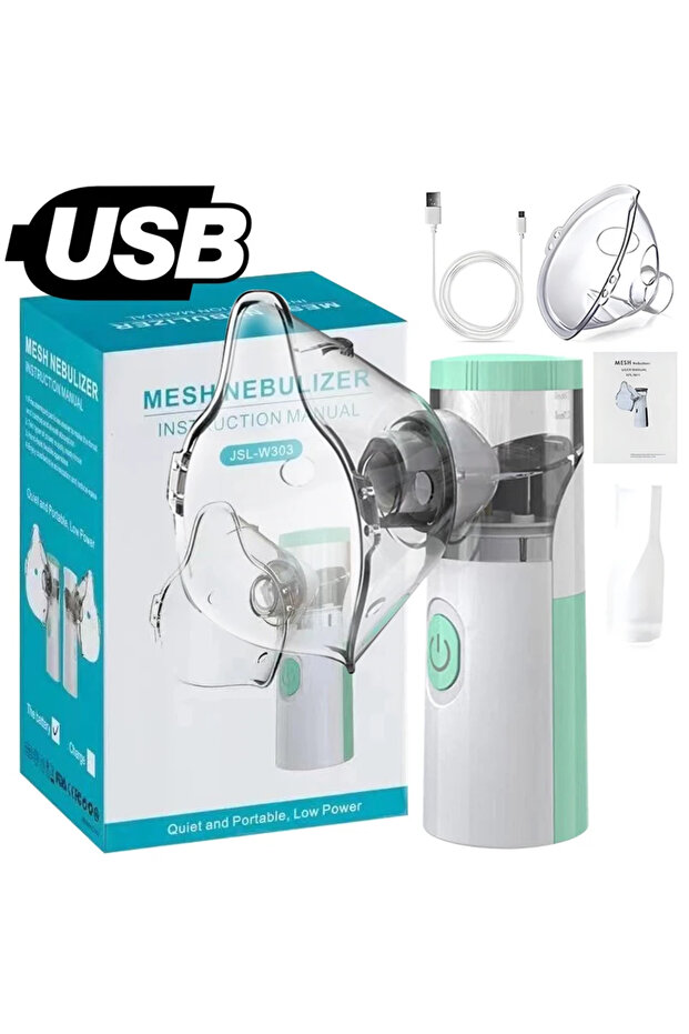 Mode 2 Medical Nebulizer Machine Asthma Inhaler Mini Handheld Automizer Children Adult Kid Steam Inh - 1