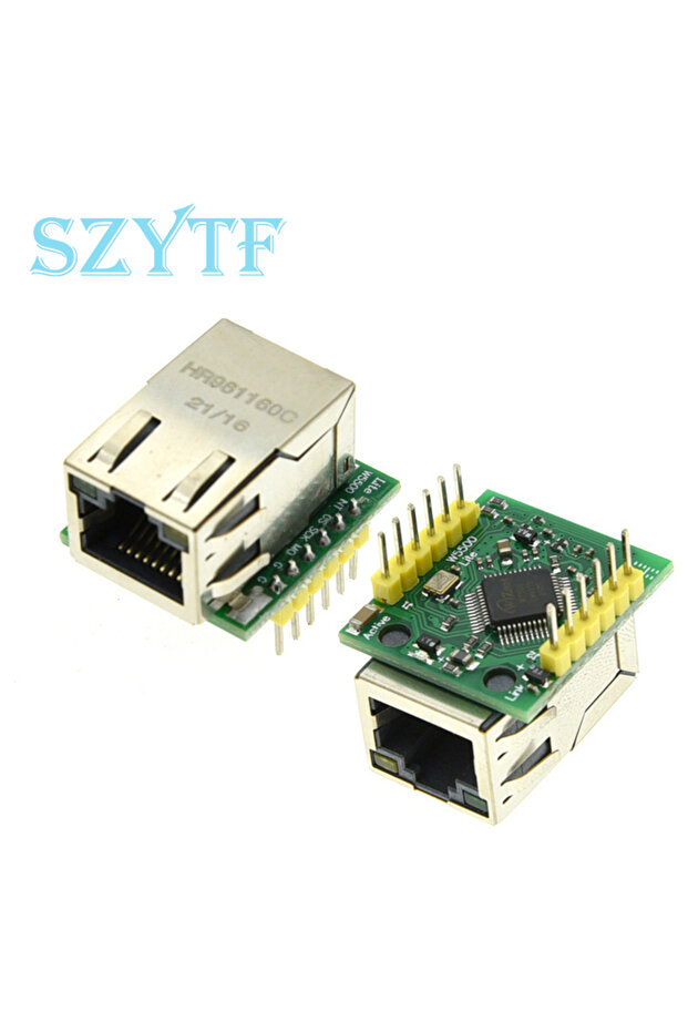 وحدة SZYTF W5500 (قطعة واحدة) - وحدة إيثرنت TCP/IP متوافقة مع واجهة الشبكة WIZ820io RC5 IoT