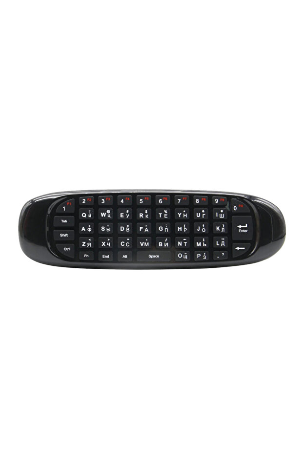 لوحة مفاتيح لاسلكية روسية C120 Fly Air Mouse روسية إسبانية 2.4G جهاز تحكم عن بعد ذكي لوحة مفاتيح ذكية