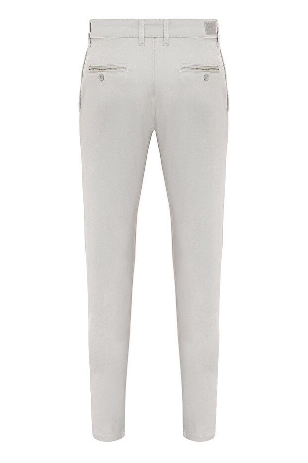 Slim Armürlü Pantolon - 4