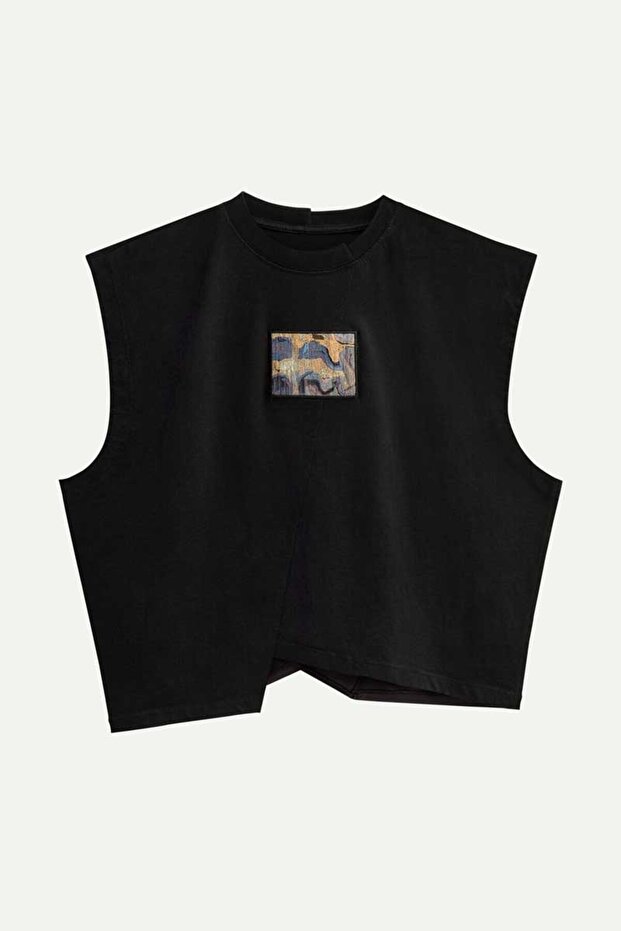 Kadın Crop Atlet - Igami - Tar - 1