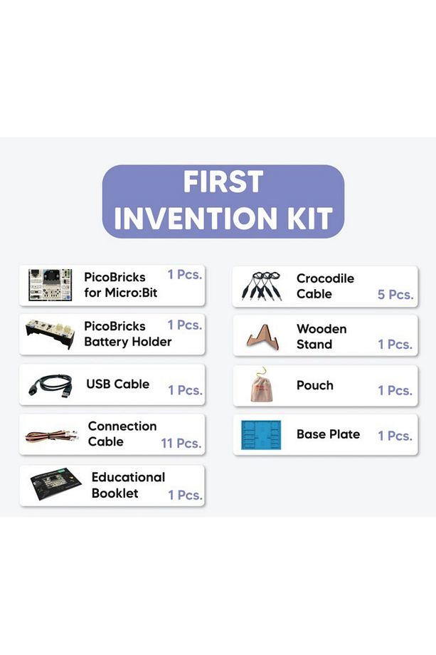 PicoBricks Micro:Bit First Invention Kit - 3