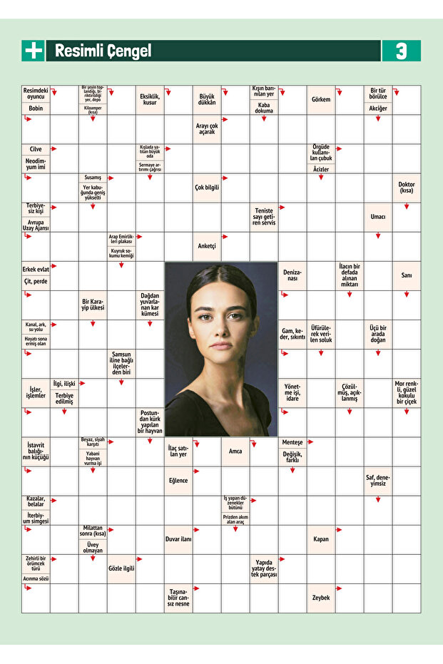 Çengel Bulmaca 001 - 3
