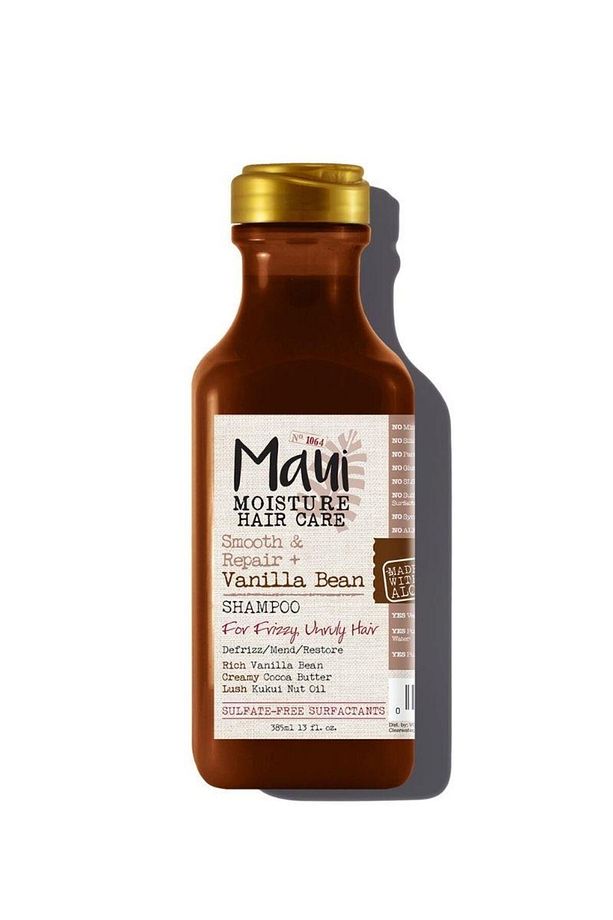 Vanilya Fasulyesi Pürüzsüz Kıvırcık Saç Şampuanı 385 ml - 1