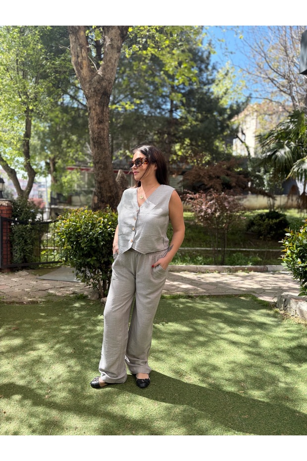 Keten yelekli takın
