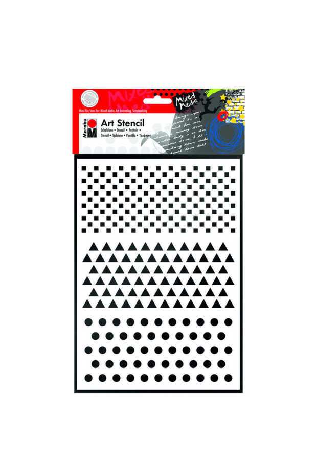 Art Stencil A4 Basic Combinatio - 1