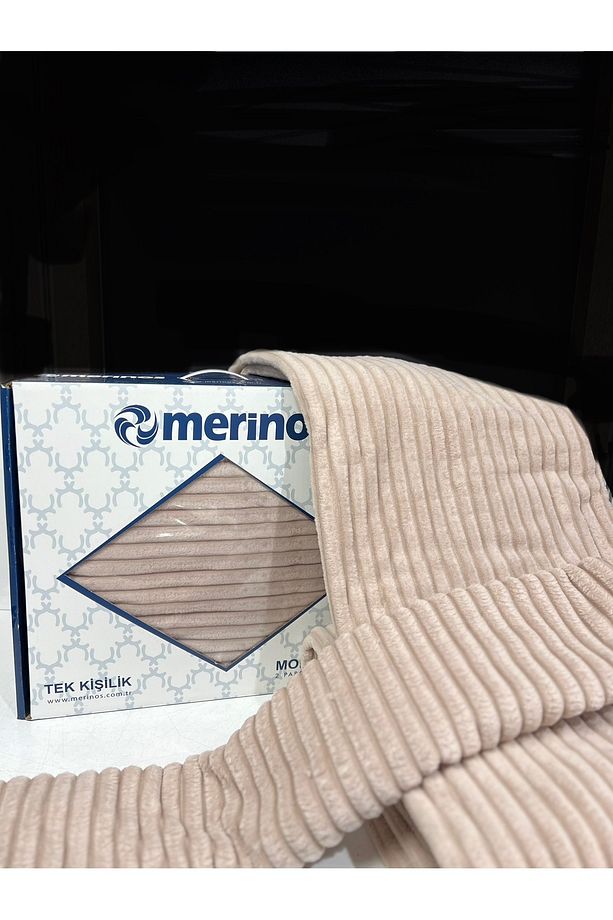 MERİNOS MODERNLİNE TEK KİŞİLİK YATIK ÖRTÜSÜ - 1