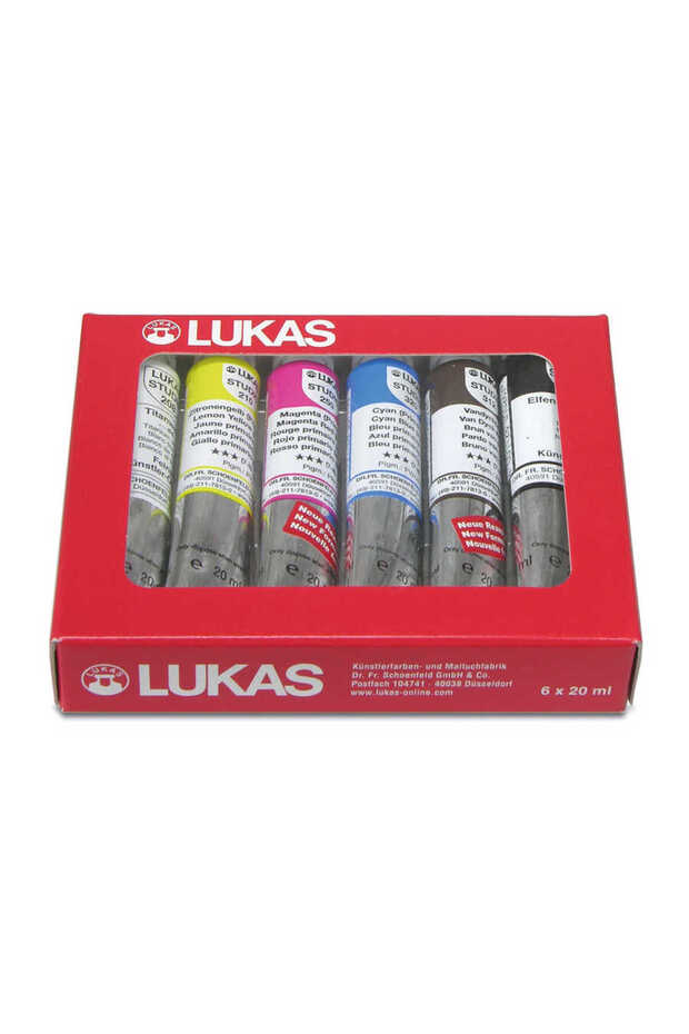 Studio Yağlı Boya Set 6x20ml - 1