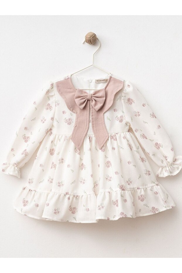 Rose Keten Elbise - 2