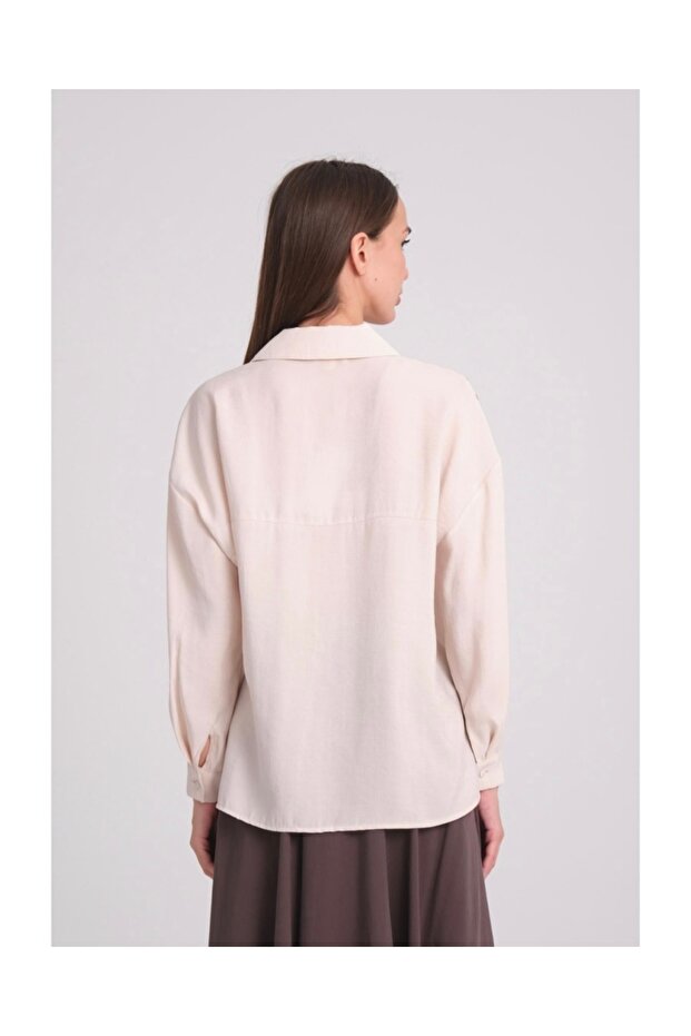 OLBİS GÖMLEK BEJ - 3