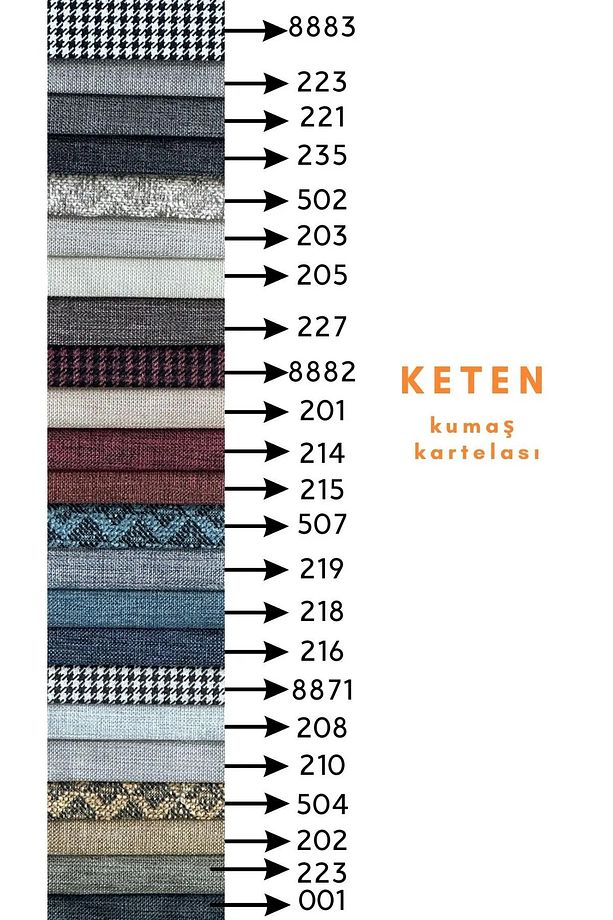 mirla ahşap sandalye 2 adet - 7