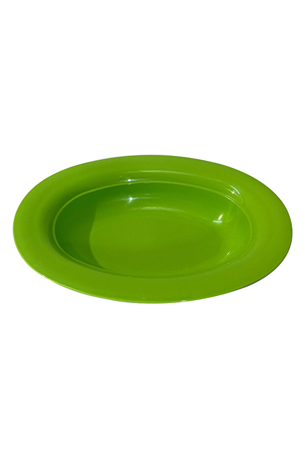 طبق تقديم بلاستيكي أبيض - 2