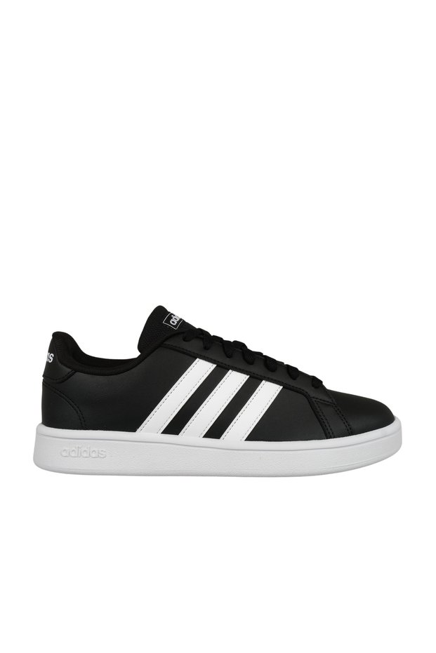 Grand Court Base Men's Black Sports Shoes (Ee7900)