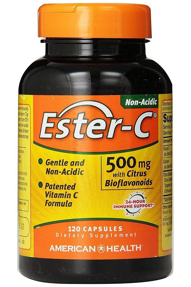 Ester-c With Citrus Bioflavonoids Hesperidin Complex 24 Hour Immune ! C Vitamini Non-acidic - 1