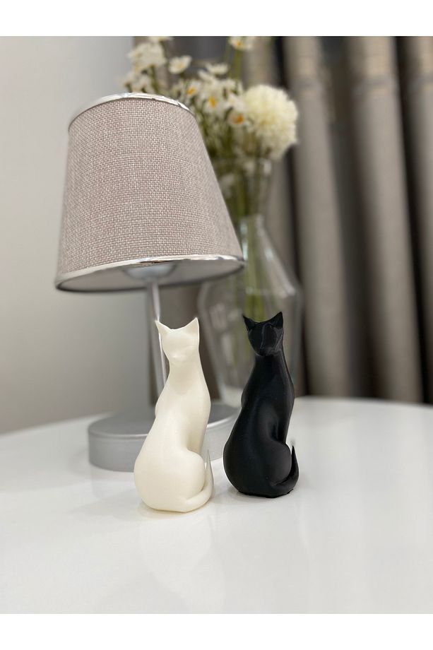 Kedi Figürlü Biblo(İKİ ADET)(10 CM) - 2