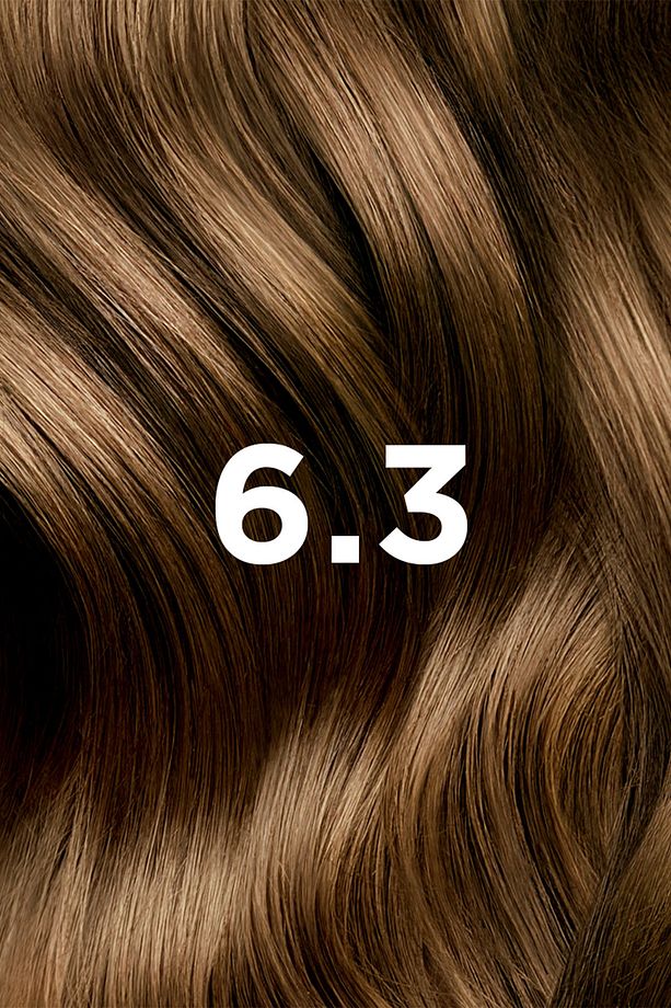 Color Amonyaksız Kalıcı Bitkisel Saç Boyası 6.3 Koyu Kumral Dore - 6