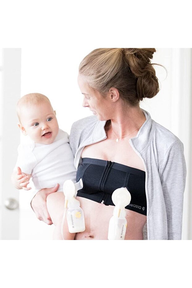 حمالة صدر سهلة التعبير كبيرة سوداء - 6