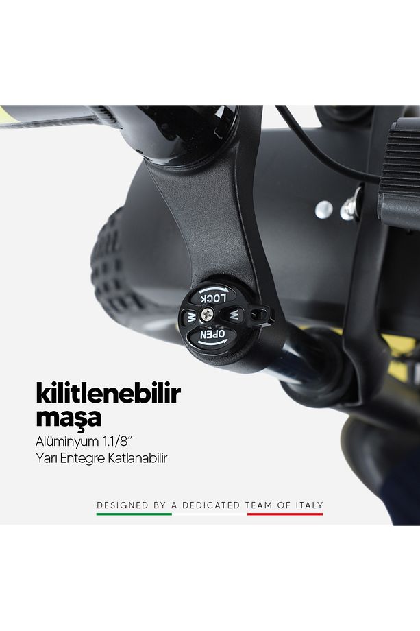 Mr. Fat Hidrolik Disk Katlanabilir Fat Bike 20 Jant Bisiklet - 8