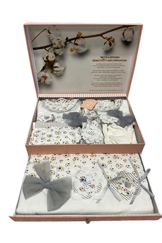 Baby Girl Hospital Discharge Set 10 Pieces -12814
