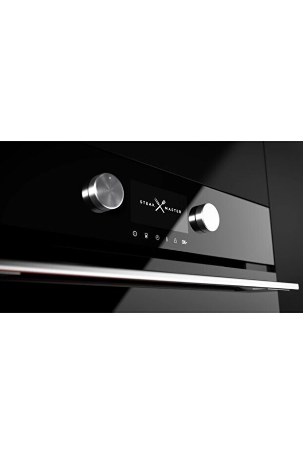 STEAKMASTER 70 LT. SİYAH CAM 700 DERECE PİROLİTİK ANKASTRE FIRIN - 7