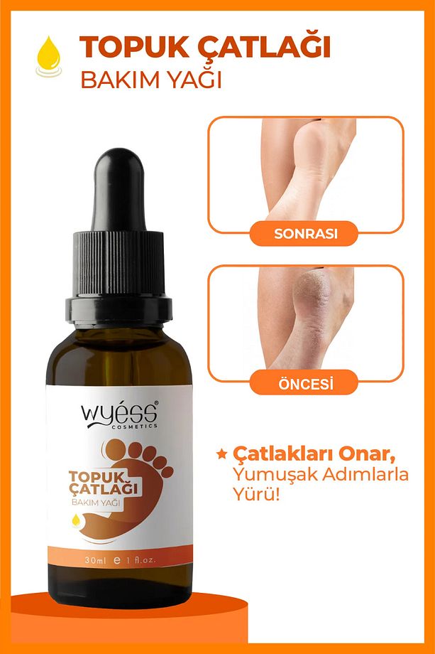 Ayak Ve Topuk Çatlağı Bakım Yağı 30 ml - 5