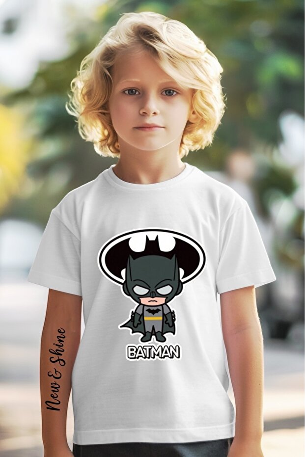 Batman Printed Oversized Kids T-Shirt