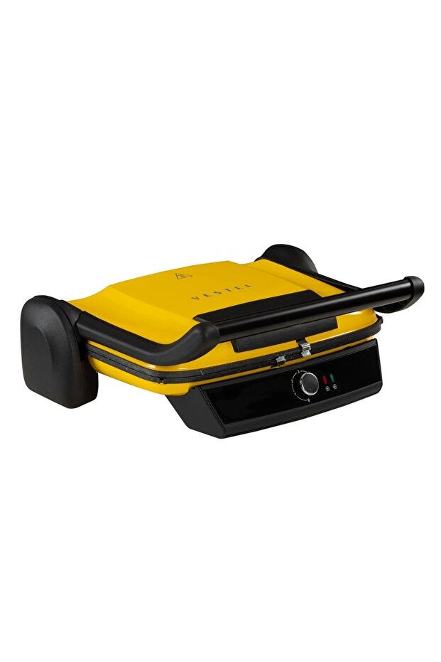 Retro T7000 Sarı 2000 W Tost Makinesi - 2