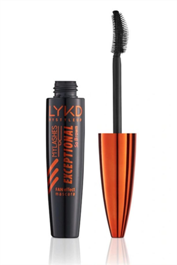 Kahverengi Exceptional Fan Effect & Curl Maskara - Yelpaze Etkili Ve Kıvrım Veren Maskara - 3
