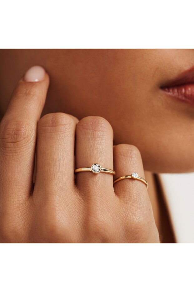 Peace 14 Karat Ring 58 - 3