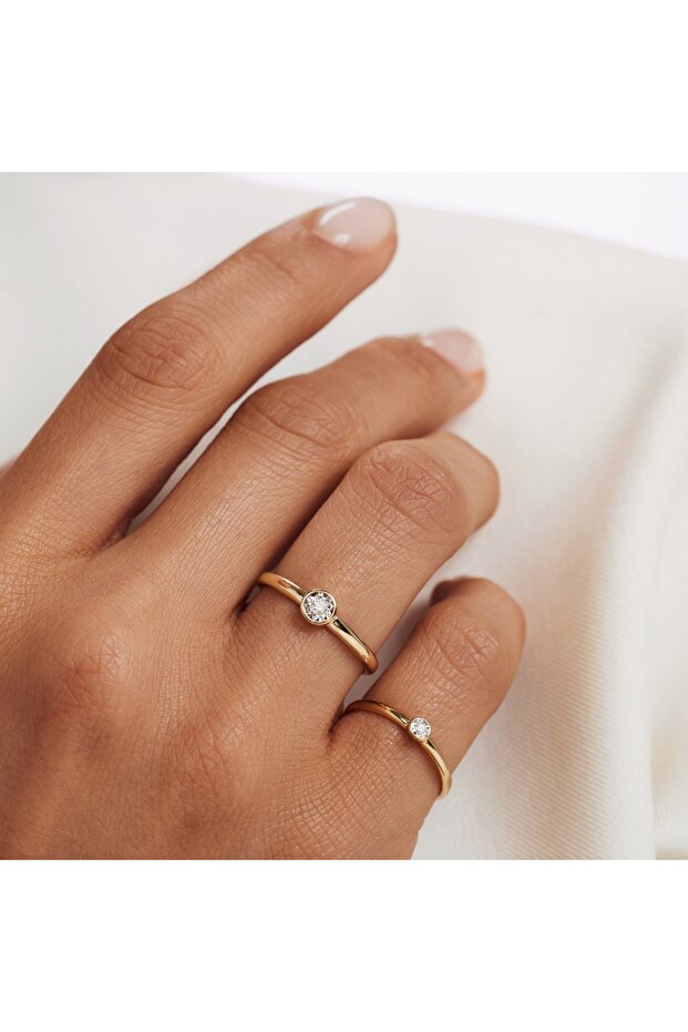 Peace 14 Karat Ring 58 - 2