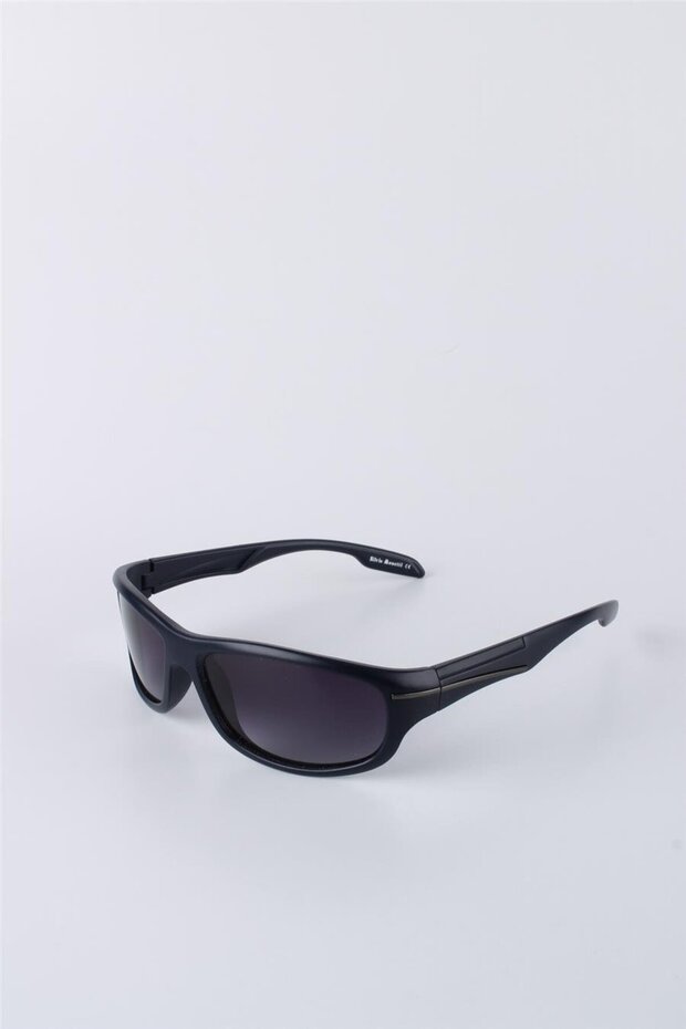 Navy Blue Uv400 Protection Sportsman Biker Sunglasses G25Sm1005R02