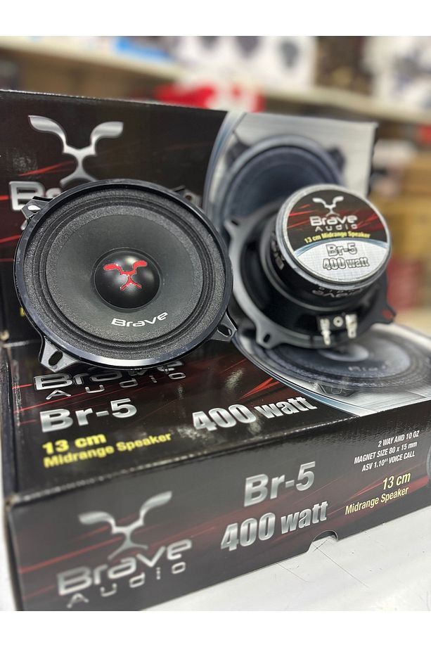 Sn-50 400 Watt 60 Rms 13 Cm Midrange Hoparlör 2 Adet Amfi Uyumludur Yerli Üretim - 6
