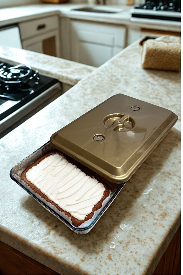 غطاء زجاجي مستطيل من البلاستيك مع قناة بخار - 2