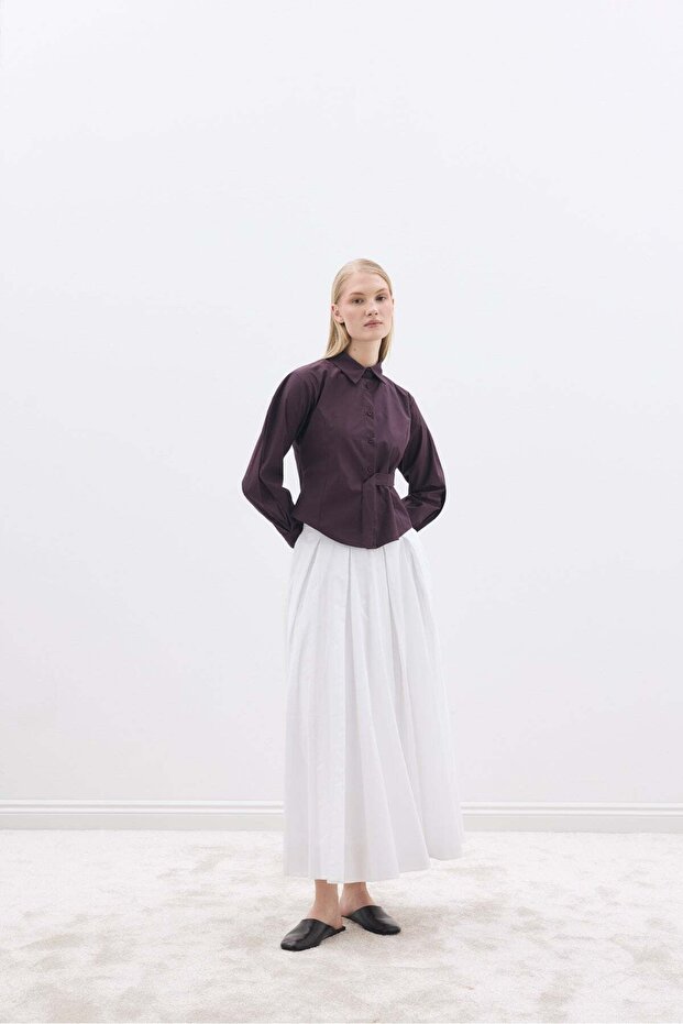 Reset Gömlek Mürdüm - 5