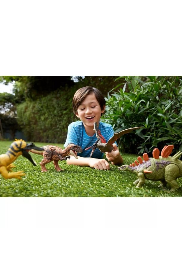 Jurassic World Chaos Theory Wild Roar Kryptops Dinozor Figürü – Sesli ve Hareketli Oyuncak - 7