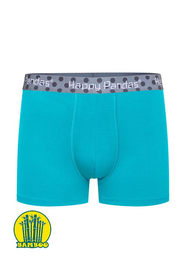 Erkek 5'li Paket Likralı Bambu Dijital Baskılı Boxer - Happy Pandas Creation - 3