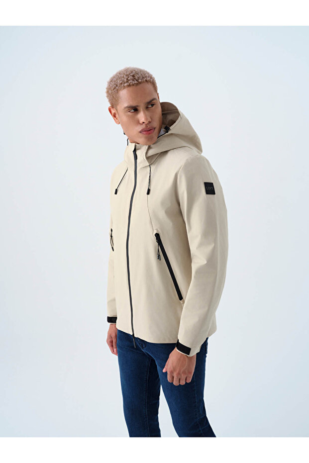 Regular Fit Taş Erkek Mont LF2038831 - 5