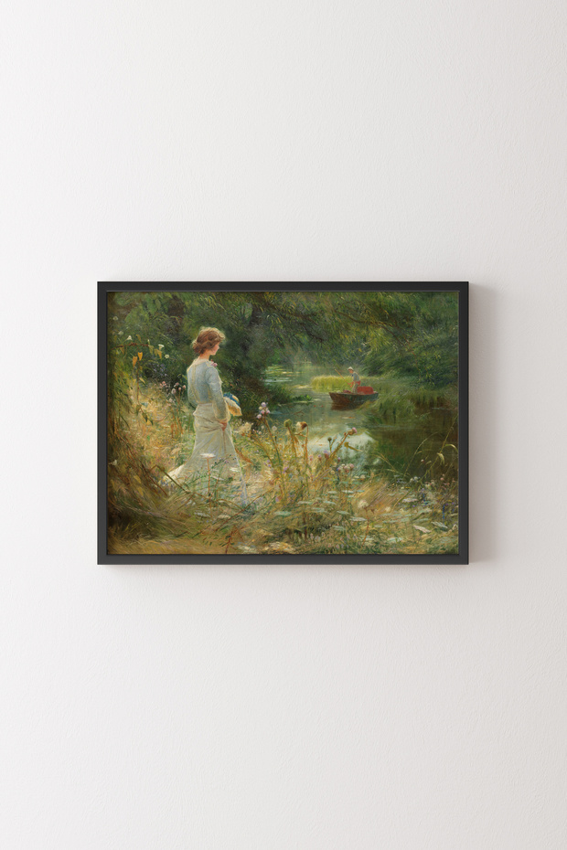 Still Water - Black Frame