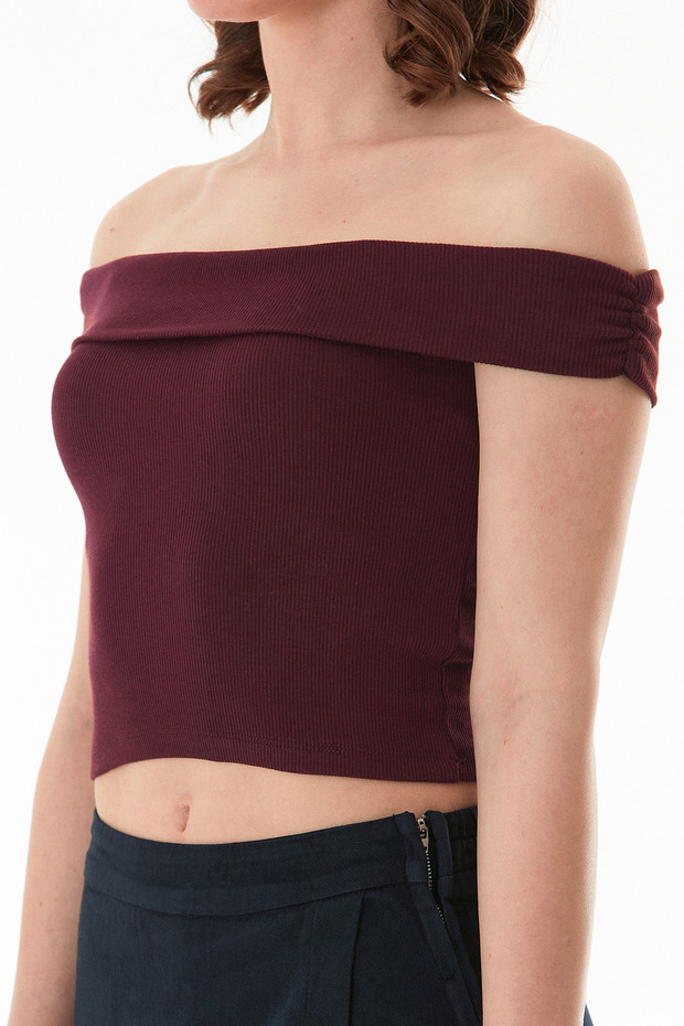 Basic Madonna Yaka Modal Bluz - 7