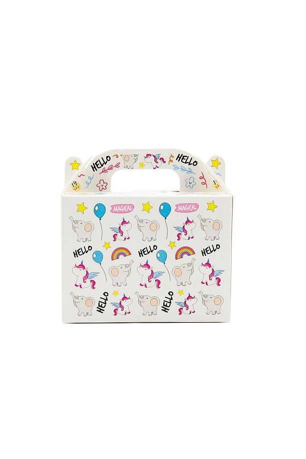 Hayvan Desenli Kutu 3 Adet | 14x10 cm | Eğlenceli Hediye ve Organizasyon Kutusu M2 - 2