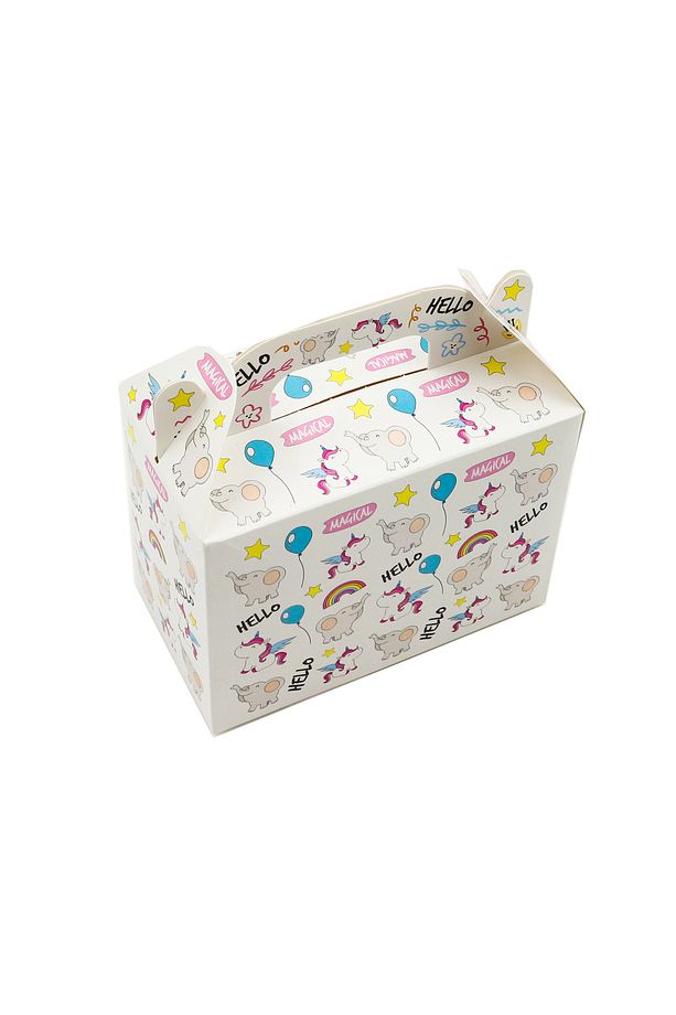 Hayvan Desenli Kutu 3 Adet | 14x10 cm | Eğlenceli Hediye ve Organizasyon Kutusu M2 - 3