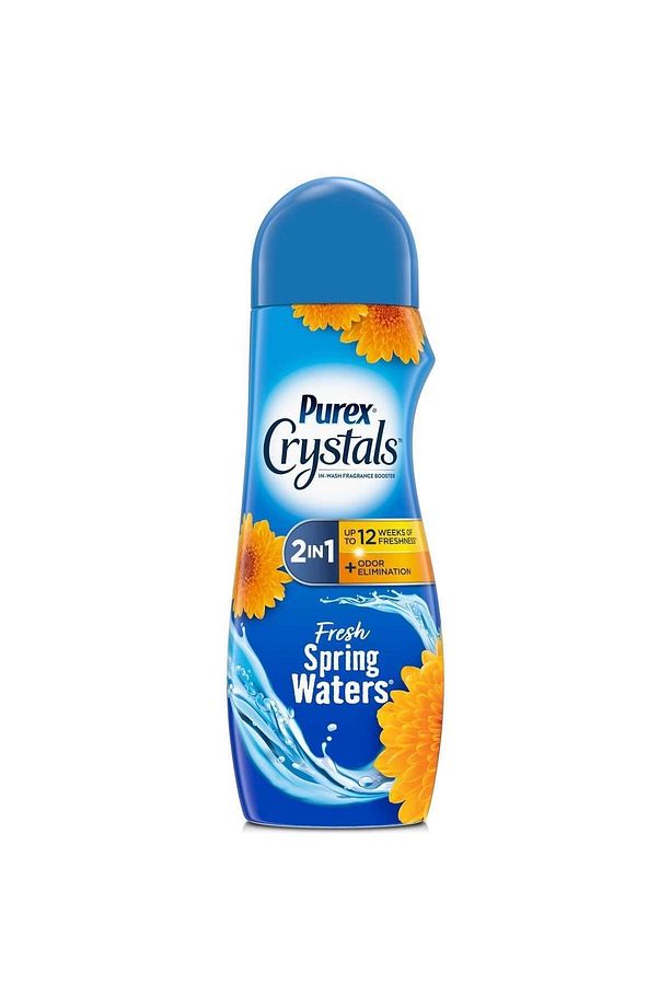Crystals 2 ın 1 Fresh Spring Waters Çamaşır Makinası Koku Giderici 595 ml - 1