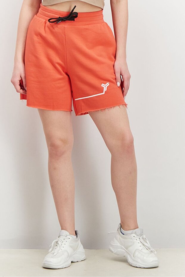 Women Sportswear Fit Training Shorts, Red